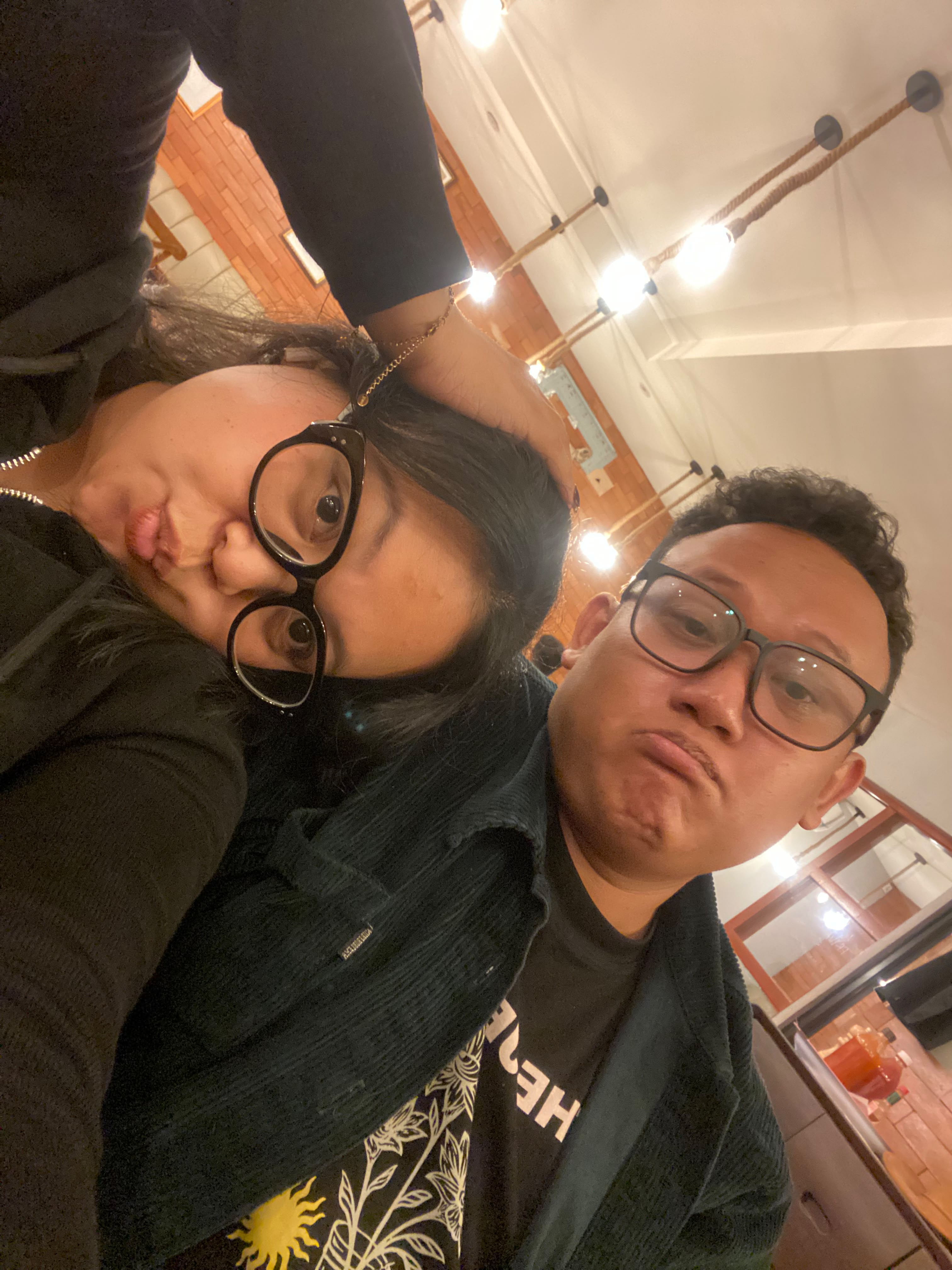 Foto date pertama kami